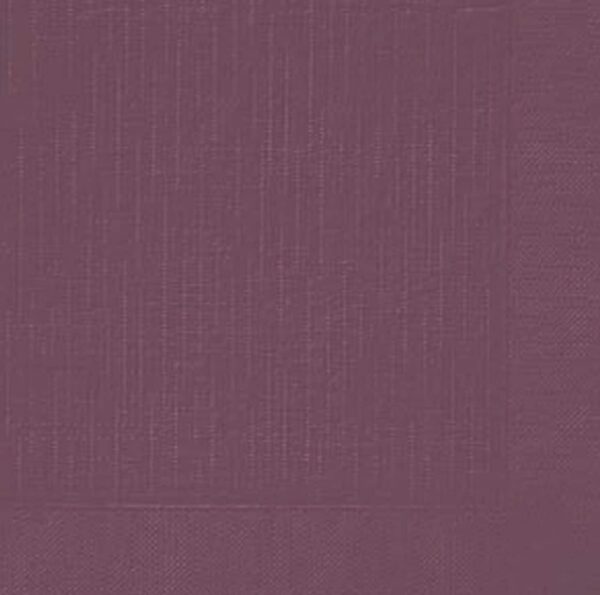 50x Duni Servietten Gastro Klassik 4-lagig 40 x 40 cm Plum NEU