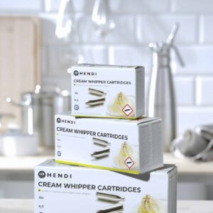 10x N2O Sahne-Kapseln cream capsules Hendi Gastro NEU