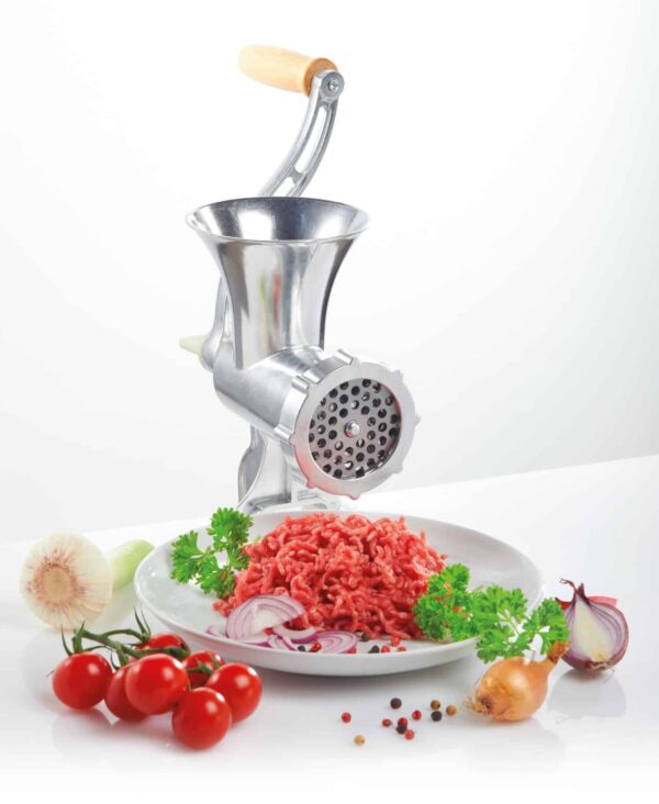 GSW Retro Fleischwolf Meat Mincer Transforma Aluminium NEU – Bild 4