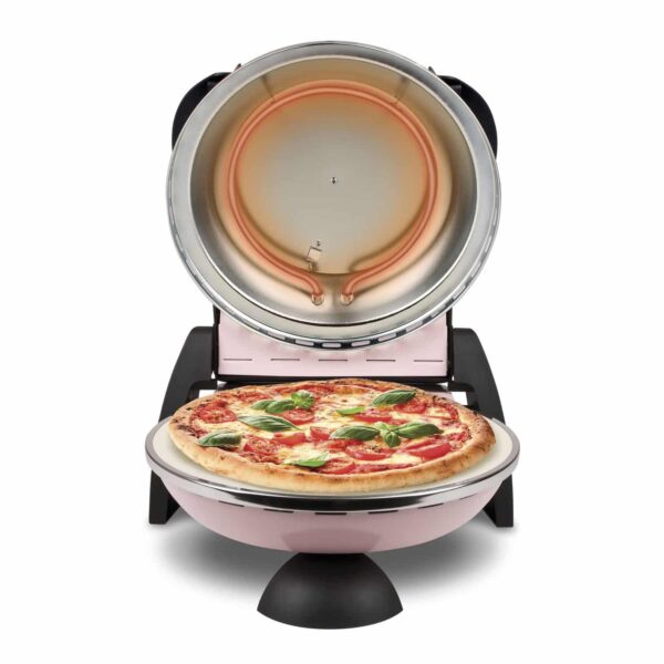 G3-Ferrari Pizzamaker Pizzaofen Express 400°C 1200W ICE Rosa Pink NEU – Bild 3