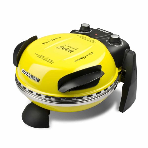 G3-Ferrari Pizzamaker Pizzaofen Express-Ofen 230V 400°C 1200W Gelb NEU – Bild 2