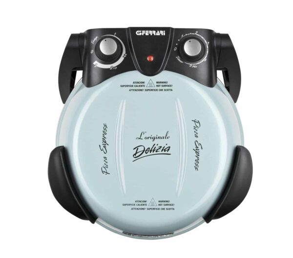 G3-Ferrari Pizzamaker Pizzaofen DELIZIA Express 400°C 1200W Cool Blue Blau NEU – Bild 4