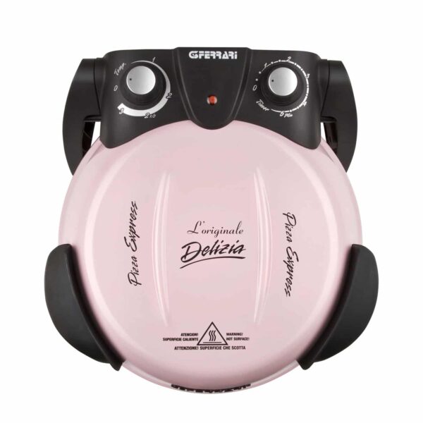G3-Ferrari Pizzamaker Pizzaofen Express 400°C 1200W ICE Rosa Pink NEU – Bild 6