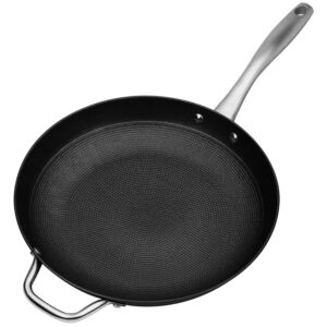 GSW Gusseisen Bratpfanne Schmorpfanne mit Wabenboden Ø 32 cm NEU