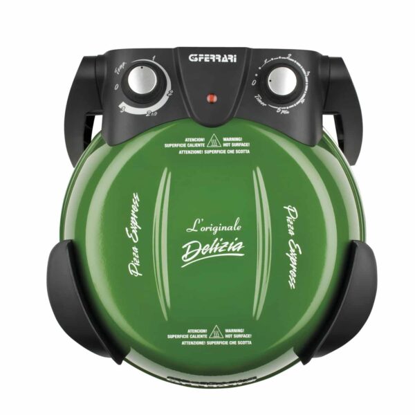 G3-Ferrari Pizzamaker Pizzaofen Express 230V 400°C 1200W Jäger-Grün NEU – Bild 4