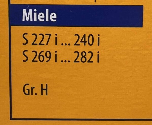 8 Swirl M49 Staubsaugerbeutel für Miele Staubsauger + 2 Abluftfilter NEU – Bild 5