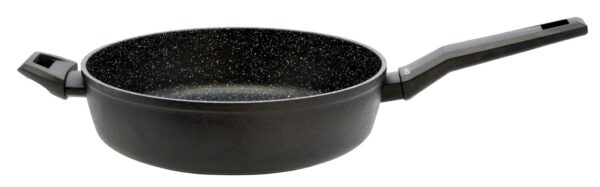 Elo Bratpfanne Schmorpfanne Induktion Ø 28 cm x 7,5 cm Höhe Granit Solution NEU