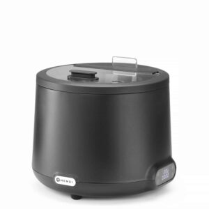 Hendi Suppenkessel UNIQ Suppentopf Kochtopf 8 Liter Schwarz NEU