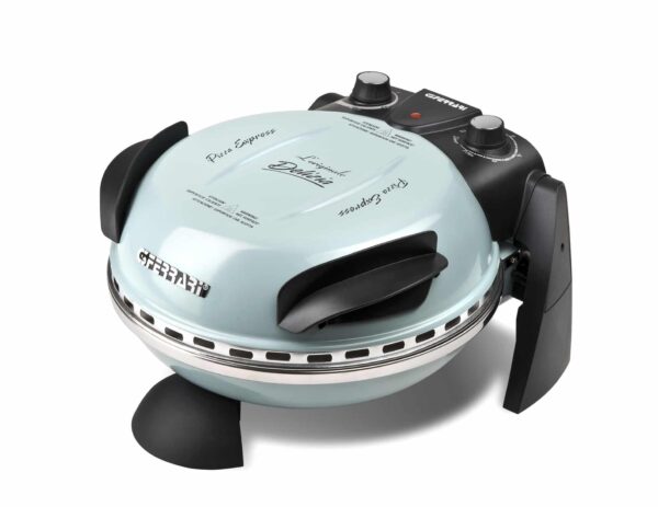 G3-Ferrari Pizzamaker Pizzaofen DELIZIA Express 400°C 1200W Cool Blue Blau NEU – Bild 3