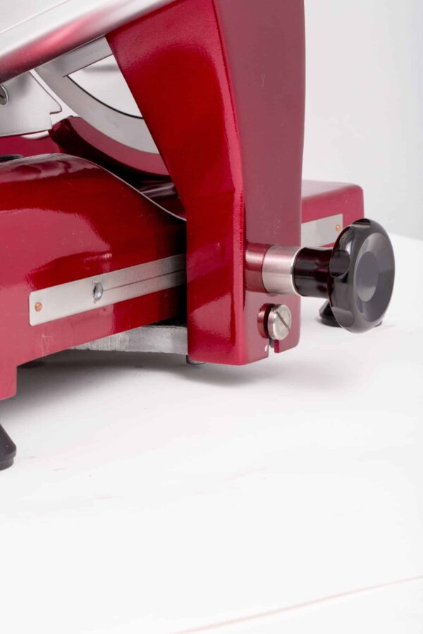 Hendi Aufschnittmaschine Allesschneider Fleisch Käse Ø 220 mm Rot NEU – Bild 4