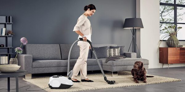 AEG Bodenstaubsauger VX7 Staubsauger mit Beutel Weiss NEU – Bild 4
