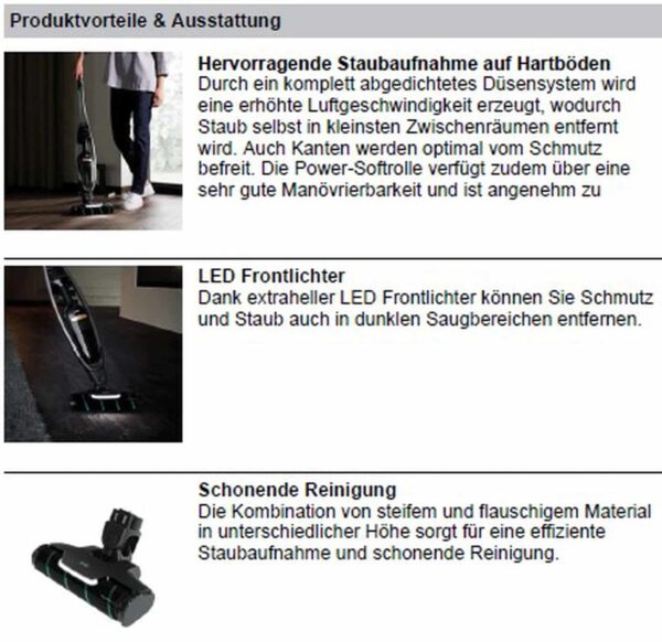 AEG Powerroller für Akku-Staubsauger-Set KIT AZE137 NEU – Bild 5