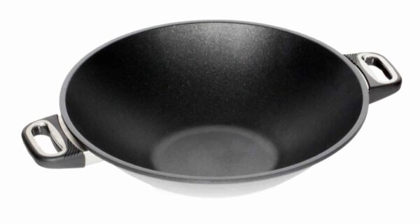 AMT Wok-Pfanne Asia-Pfanne Ø 36 cm x 11 cm Höhe Best-Pan Gastro-Guss NEU