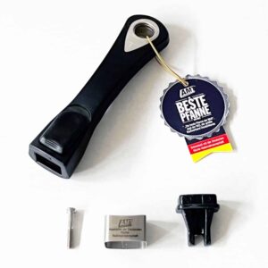 AMT Griff Stiel Set Abnehmbarer für alle AMT Pfannen Schwarz NEU