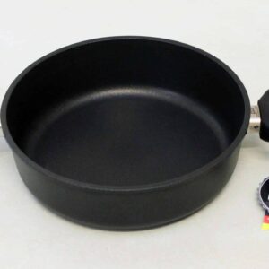 AMT Bratpfanne Schmorpfanne Schmortopf Induktion Ø 28 x 8 cm Schwarz NEU