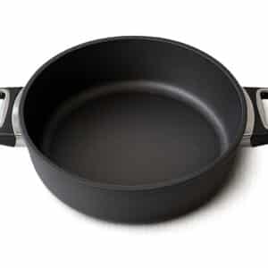 AMT Bratpfanne Schmorpfanne Schmortopf Ø 28 x 8 cm Höhe Schwarz NEU