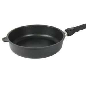 AMT Bratpfanne Schmorpfanne mit abnehmbarem Stiel Ø 28 x 7cm Höhe NEU
