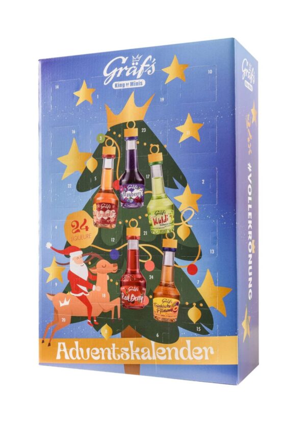 Adventskalender Weihnachtskalender 24x 20ml 12 Sorten Merry Graefs Mas 2024 NEU