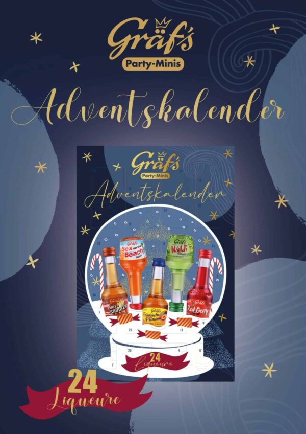 Adventskalender Weihnachtskalender 24x 20ml 12 Sorten Merry Graefs Mas NEU – Bild 2