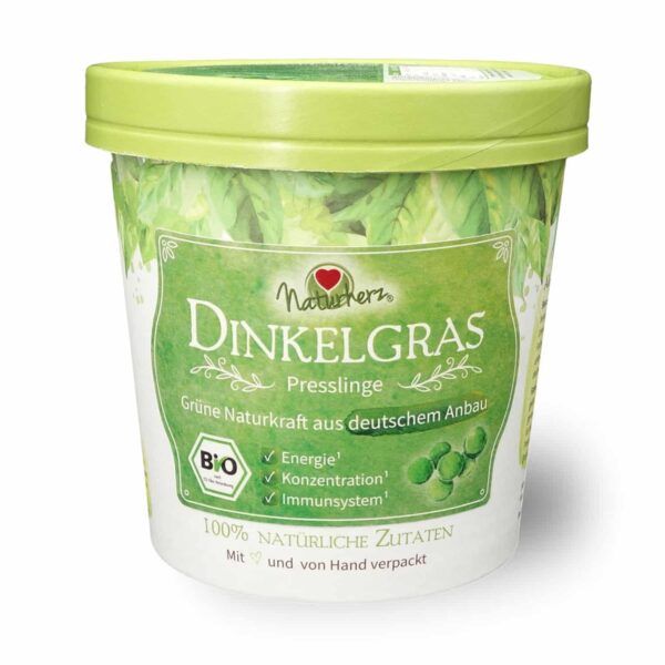 BIO Dinkel-Gas-Tabletten 1000 Presslinge nach Sanos-Tradition aus Deutschland