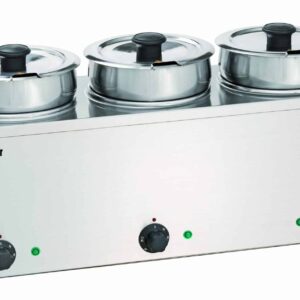 Bartscher Bain Marie Hotpot, 3x Topf, 3,5 L