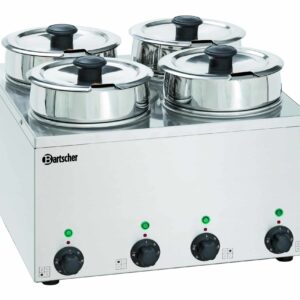 Bartscher Bain Marie Hotpot, 4x Topf, 3,5 L