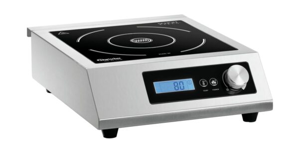Bartscher Manuel Induktionskocher Half-Bridge-Technologie 3500 W Silber – Bild 3