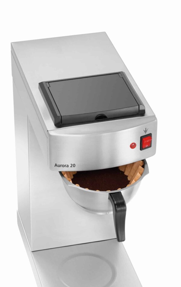 Bartscher Korbfilter-Kaffeemaschine aus Edelstahl Aurora 2 Liter NEU – Bild 3