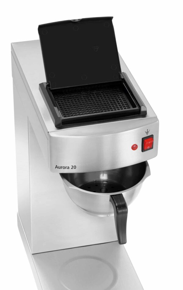 Bartscher Korbfilter-Kaffeemaschine aus Edelstahl Aurora 2 Liter NEU – Bild 4