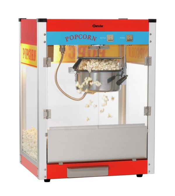 Bartscher Profi-Retro-Popcorn-Maschine Cinema mit Edelstahl-Topf NEU – Bild 3