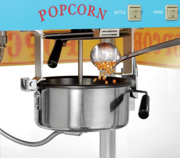 Bartscher Profi-Retro-Popcorn-Maschine Cinema mit Edelstahl-Topf NEU – Bild 11