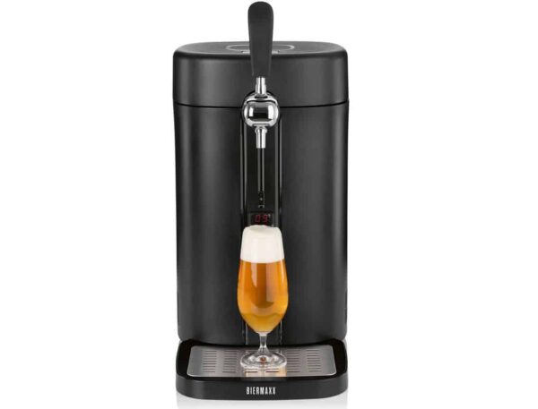 Biermaxx Bier-Zapfanlage für 5 Liter Bier-Fässer mit Kühlung inkl. CO2 Kapseln – Bild 5