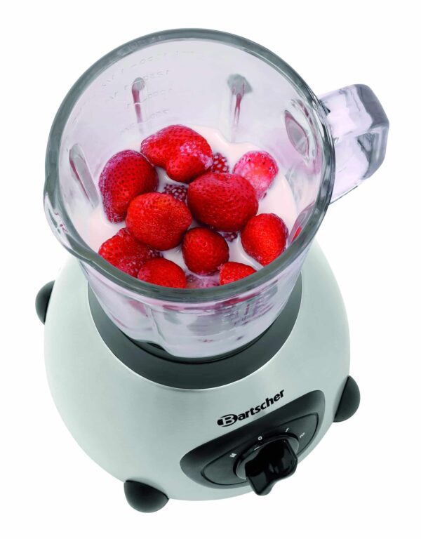 Bartscher Standmixer Barmixer Blender Edelstahl Glas 1,8 Liter 500W NEU – Bild 3