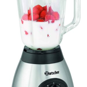 Bartscher Standmixer Barmixer Blender Edelstahl Glas 1,8 Liter 500W NEU