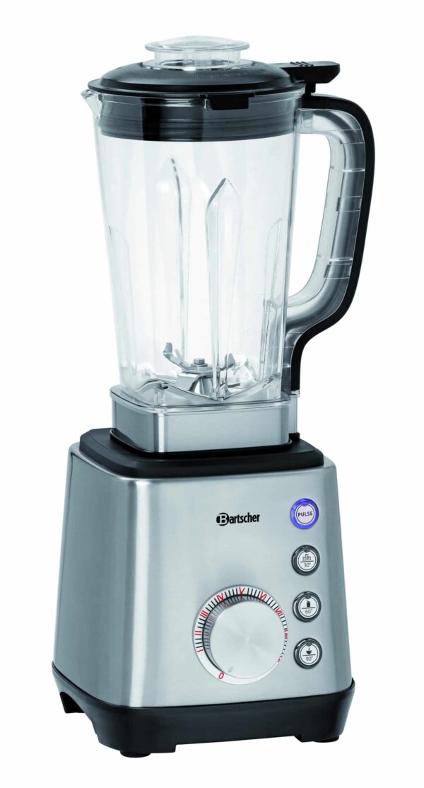 Bartscher Blender Standmixer Profi 2,6 Liter Silber Schwar NEU – Bild 7