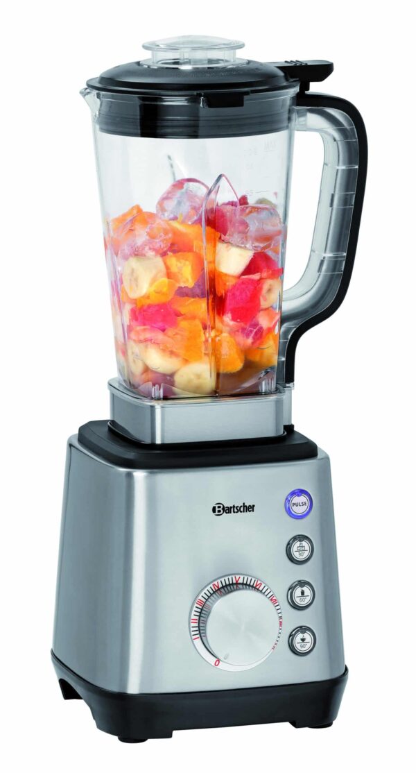 Bartscher Blender Standmixer Profi 2,6 Liter Silber Schwar NEU