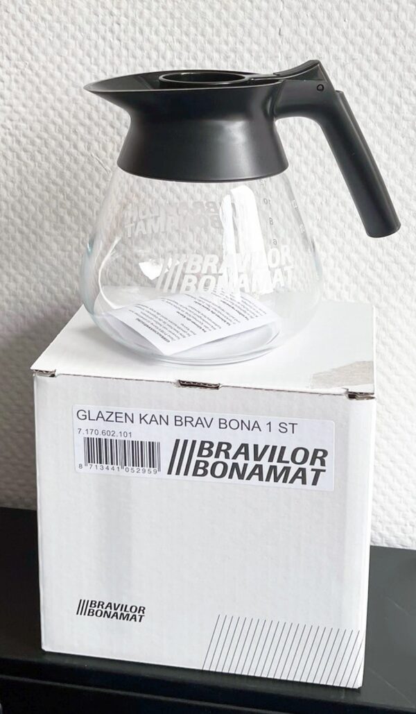 Bonamat Glas-Kanne Ersatz-Kaffee-Kanne aus Glas 1,7 Liter NEU – Bild 2