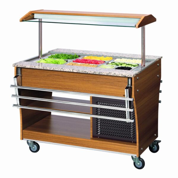 Bartscher Buffetwagen, kalt, 3x 1/1 GN – Bild 4