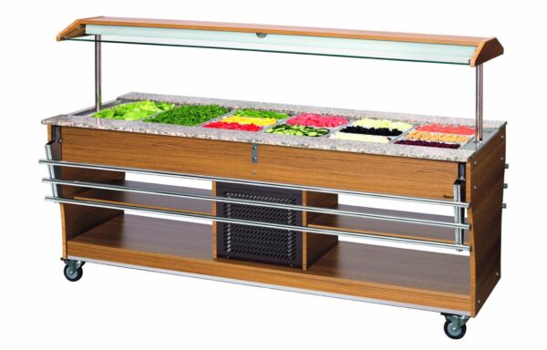 Bartscher Buffetwagen, kalt, 6x 1/1 GN – Bild 4