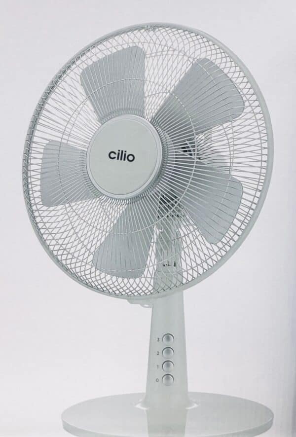 CILIO Standventilator Tischventilator Vento Ø 35 cm 49,5 cm Höhe Weiss NEU