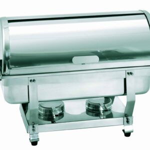 Bartscher Chafing-Dish Speisewärmer Rolltop 1/1 GN Silber NEU