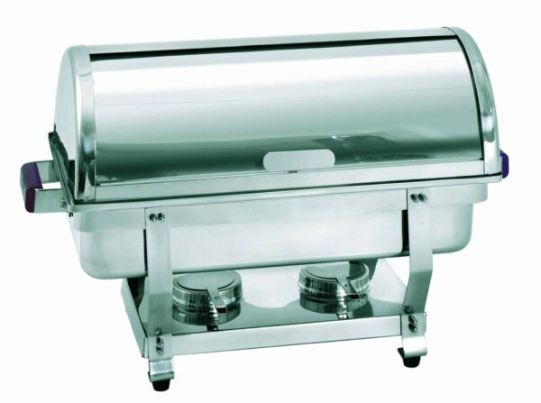 Bartscher Chafing-Dish Speisewärmer Rolltop 1/1 GN Silber NEU