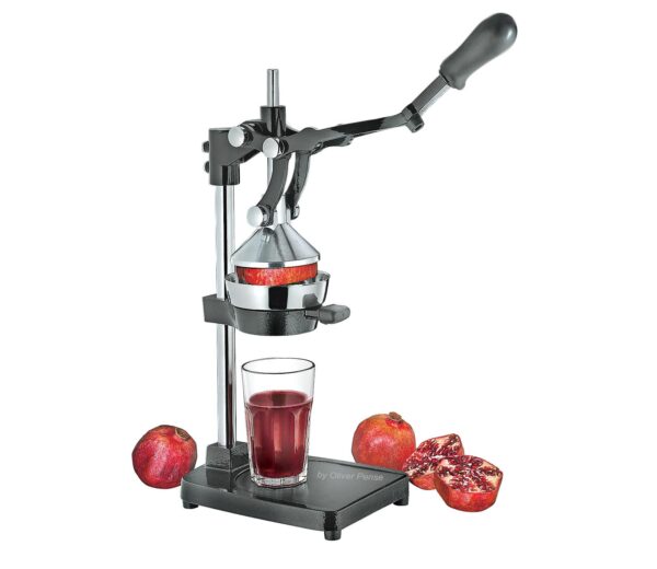 Cilio Granatapfelpresse Safpresse Zitruspresse Premium Gastro Schwarz NEU