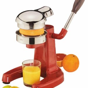 Cilio Zitronenpresse Limetten-Presse Orangenpresse Saftpresse Rot NEU