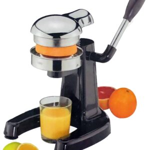 Cilio Zitronenpresse Limetten-Presse Orangenpresse Saftpresse Schwarz NEU