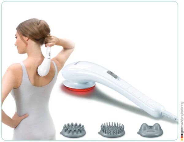 Beurer Infrarot-Massagegerät Sanfte Vibrationsmassage Infrarotwärme NEU