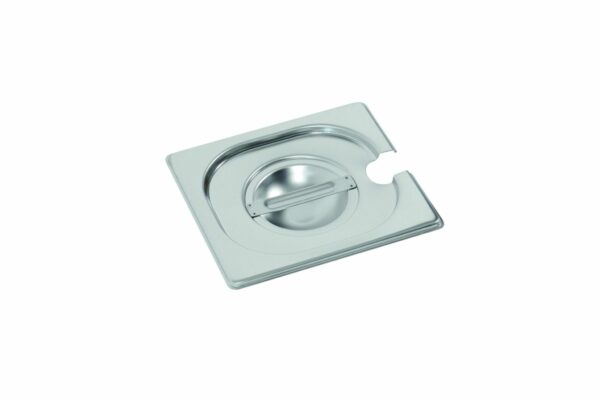 Bartscher Deckel 1/6GN, mit Löffelaussparung – Bild 4