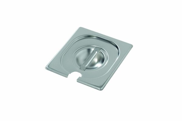 Bartscher Deckel 1/6GN, mit Löffelaussparung
