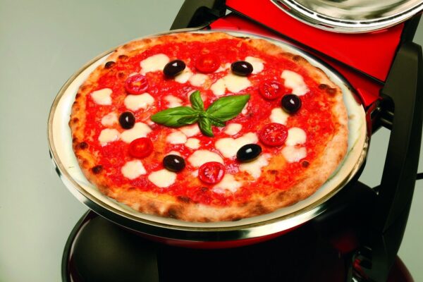G3-Ferrari Pizzaofen Pizzamaker Express Italy Pizza in 3 min. fertig Ferrari-Rot – Bild 6