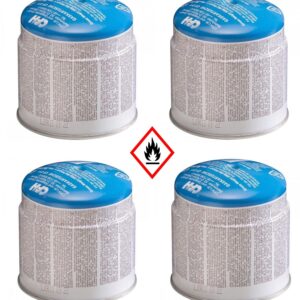 4x Gas-Kartusche Butandruckgaskartusche Grill-Anzünder CFH Dose NEU